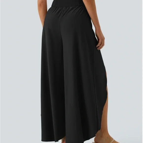 HALARA Black Breezeful Flowy Pants TALL - Picture 2 of 5